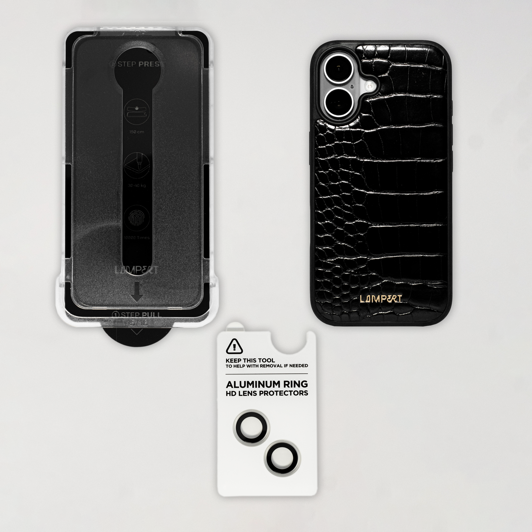 Combo - Crocodile Black